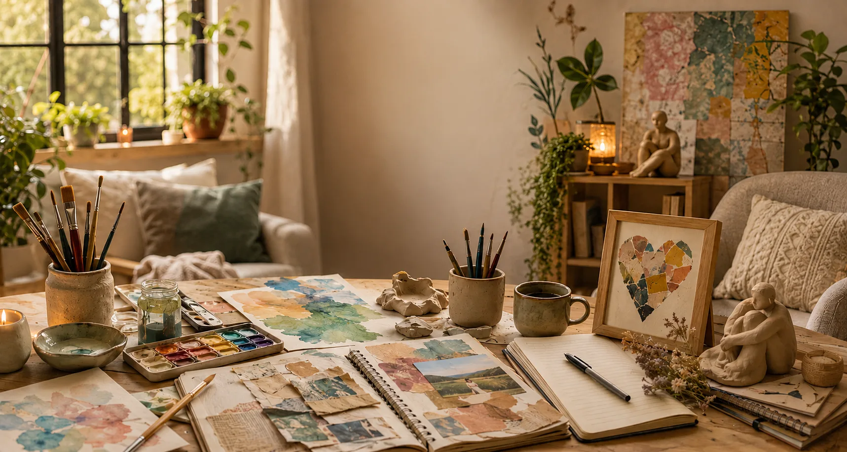 Espacio cálido de creación artística